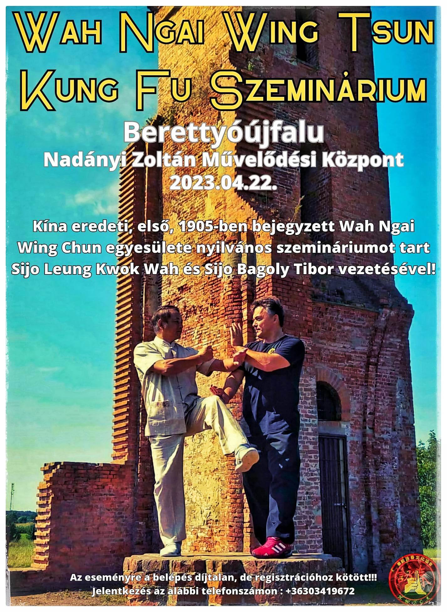 Kínai-Magyar szeminárium plakát 2023