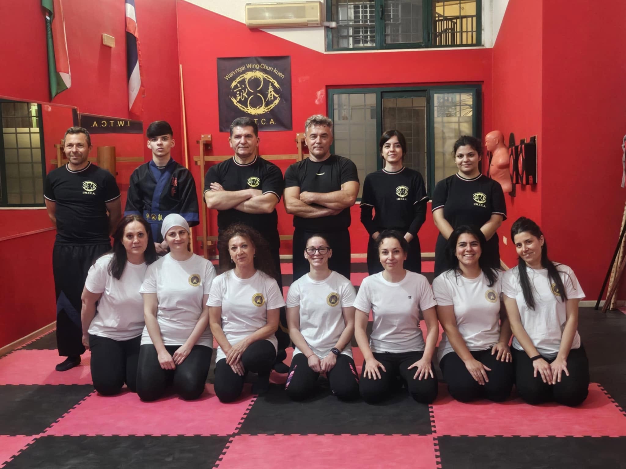 Gyermek kung-fu edzések